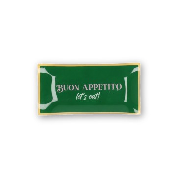 Чиния 'Buon Appetito' правоъгълна 20x10 см