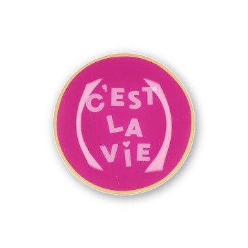 Кръгла чиния 'C'est La Vie' 18 см