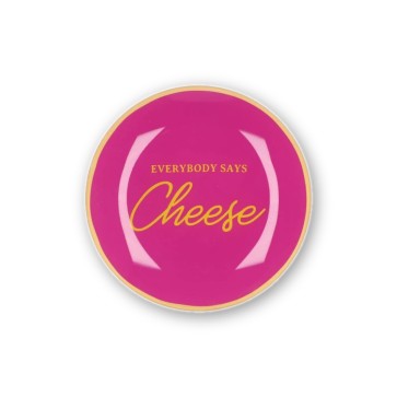 Кръгла чиния 'Everybody Says Cheese' 18 см