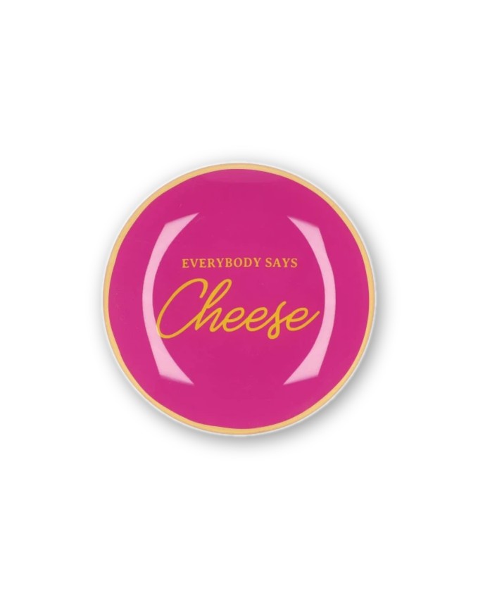 Кръгла чиния 'Everybody Says Cheese' 18 см