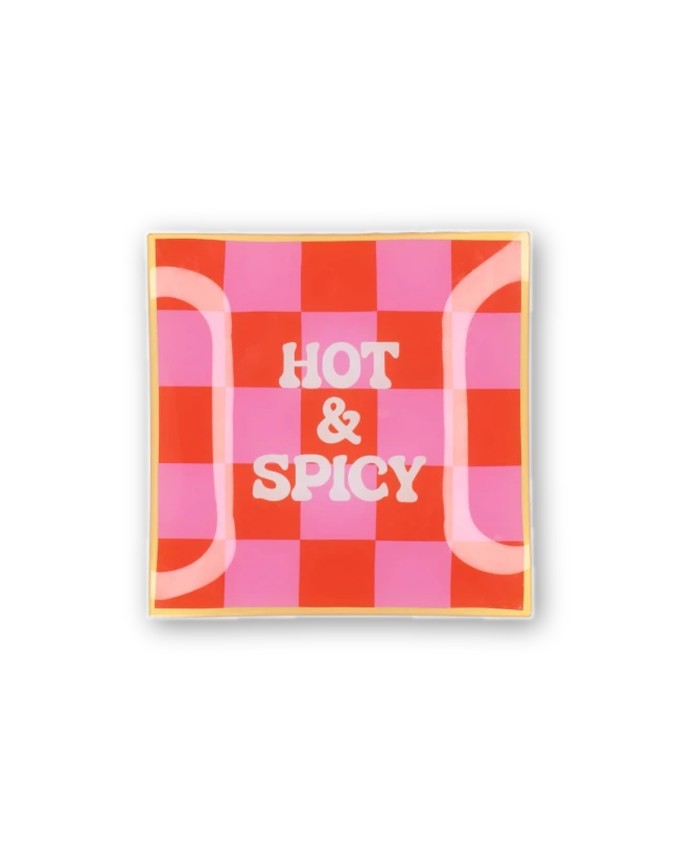 Квадратна чиния 'Hot & Spicy' 18 см
